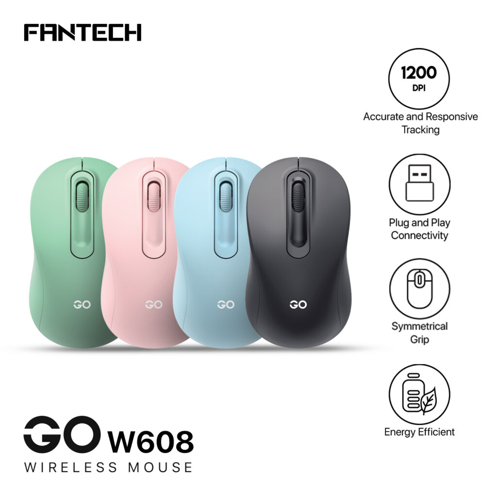 Mouse Basico oficina inalámbrico FANTECH