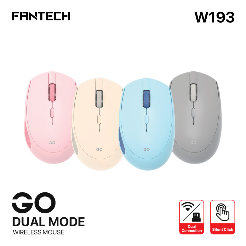 mouse inalámbrico con conexión bluetooth 5.0