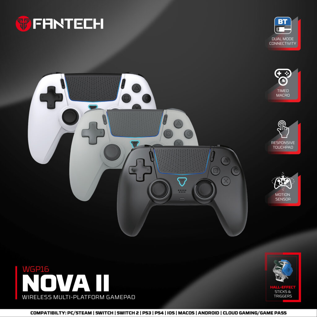 control inalámbrico fantech wgp16 nova 2