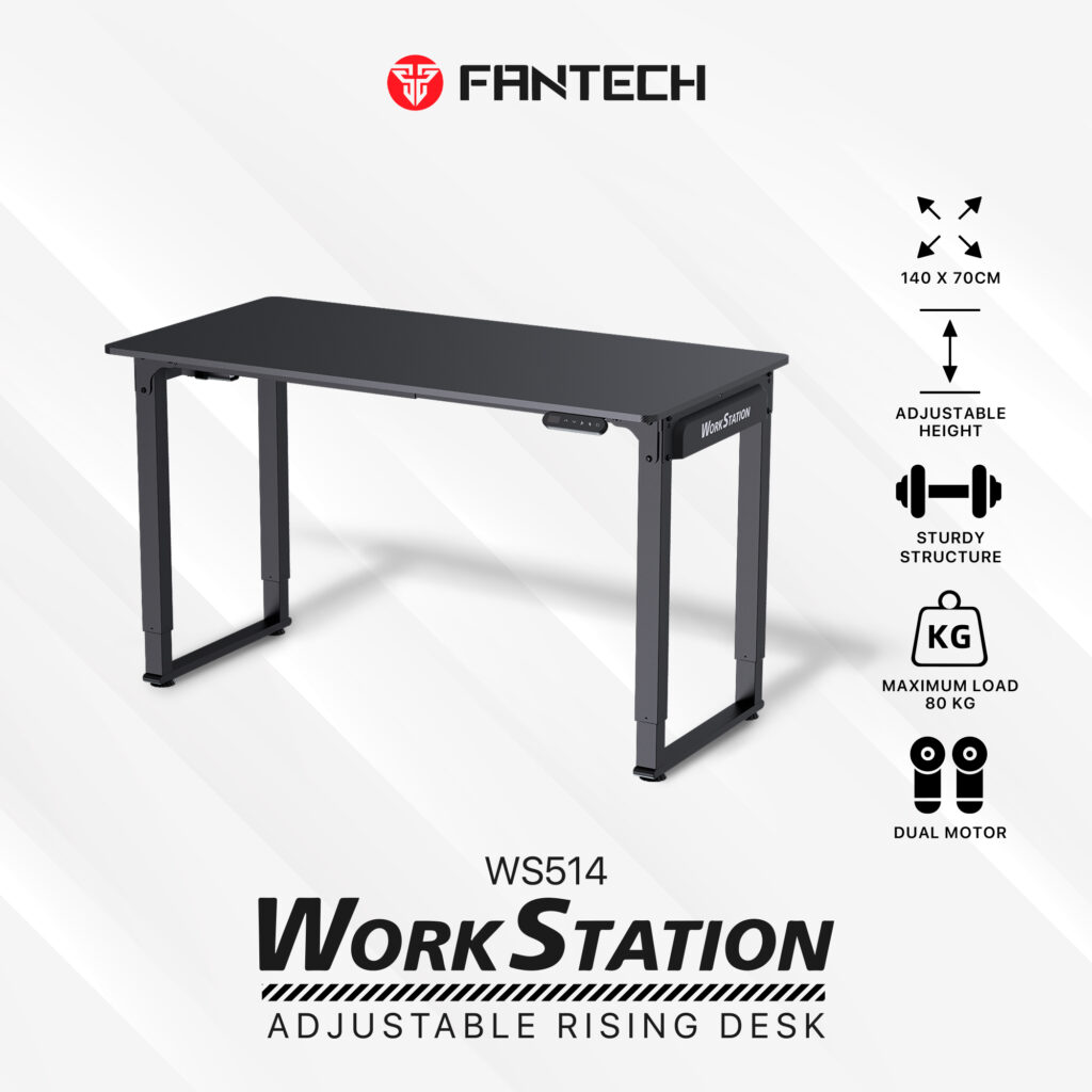 escritorio con ajuste de altura eléctrico fantech WS514
