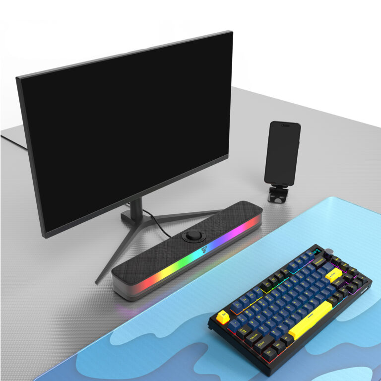Setup con soundbar RGB