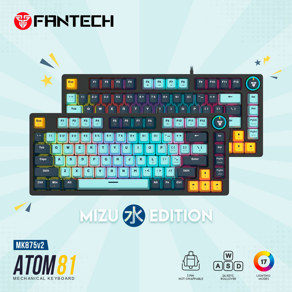 Teclado fantech atom 81 
