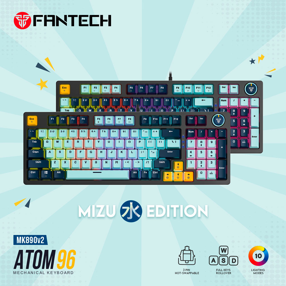 Teclado mecánico Fantech Atom96