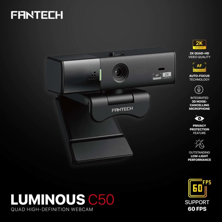 fantech c50 luminous webcam 60 fps hd