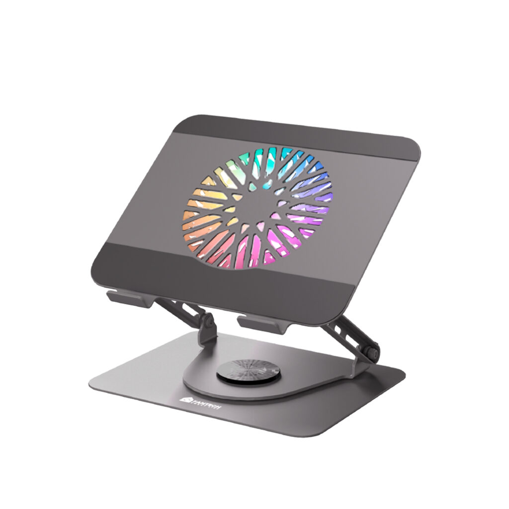 soporte de notebook con ventilador rgb fantech nc30