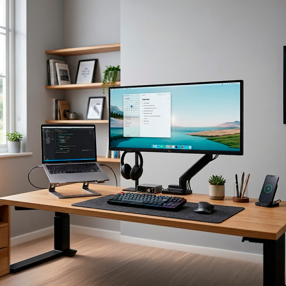 setup ejecutivo organizador de espacios fantech