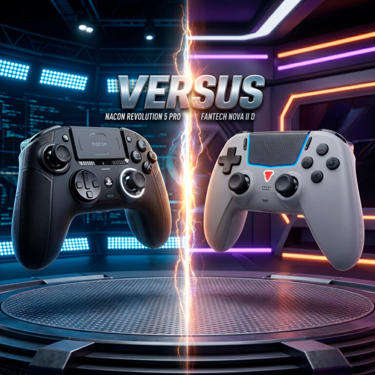 control PS5 con macros NACOM Pro revolution