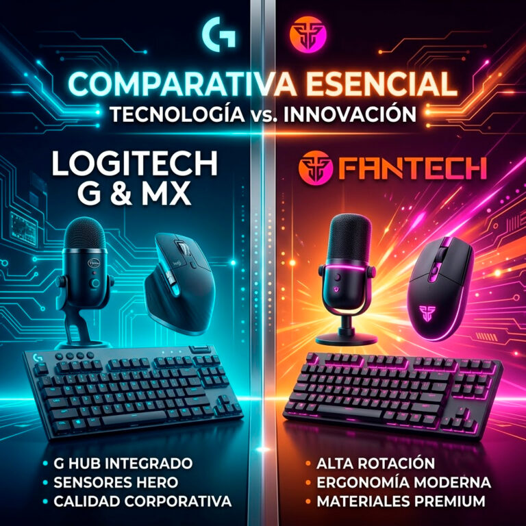 comparativa logitech y fantech