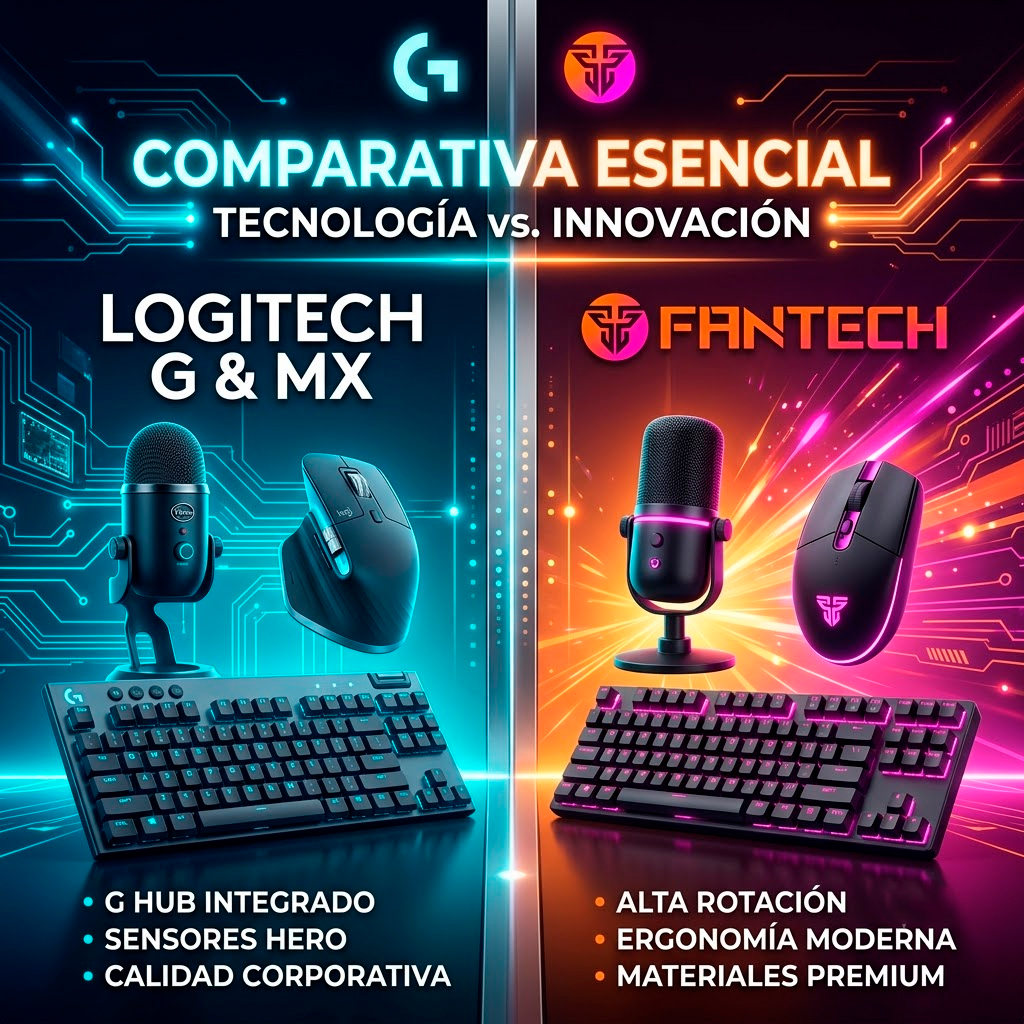 comparativa logitech y fantech