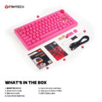 teclado rosado fantech maxfit8 rosie