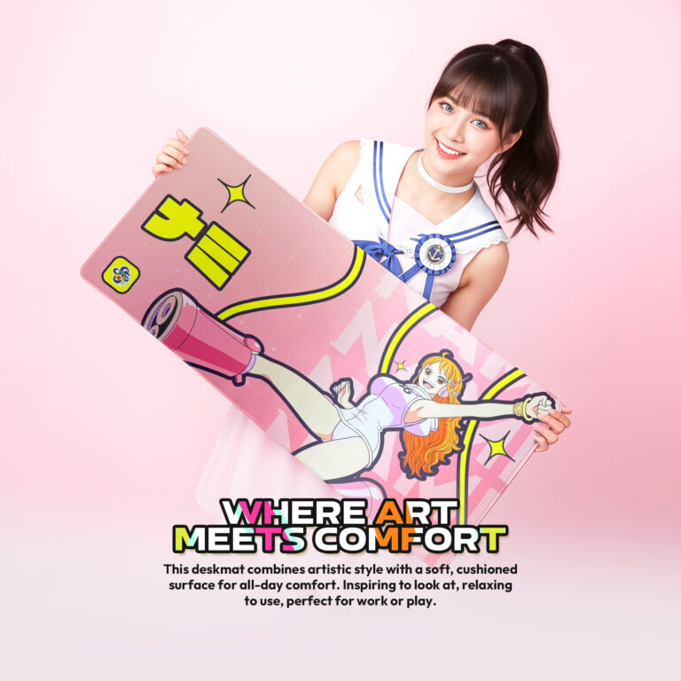 deskmat onepiece mousepad one piece nami