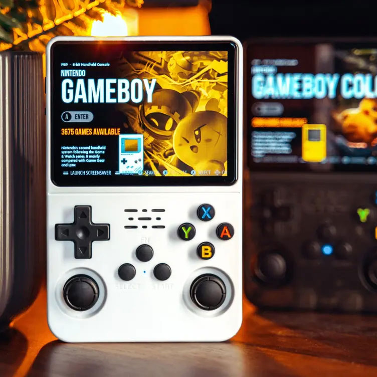 consola portatil con mario kart